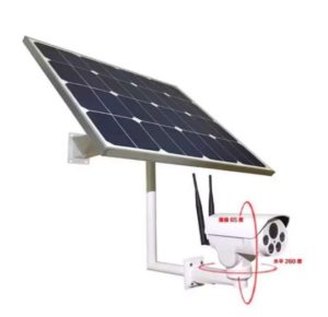 Solar powered camera